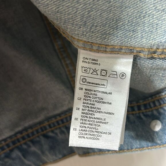 H&M Blue Jeans Denim Vest(Size 8) - Picture 5 of 8